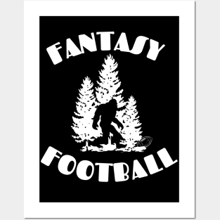 Fantasy Football bigfoot Posters and Art